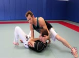 Jeff Glover Donkey Guard and Triangles 11 - Triangle from Knee on Bicep